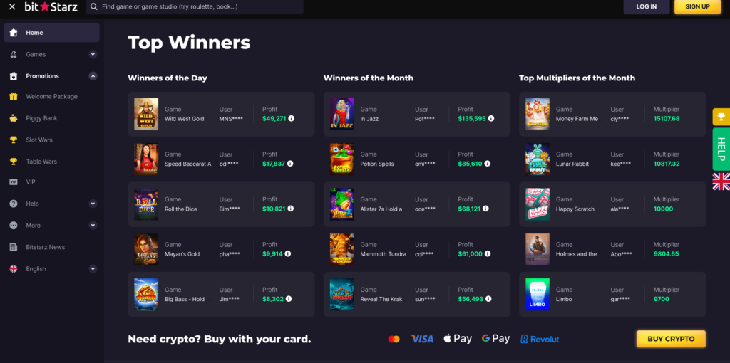 Bitstarz Casino Bonusser