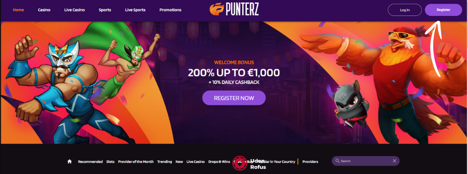 Punterz Casino